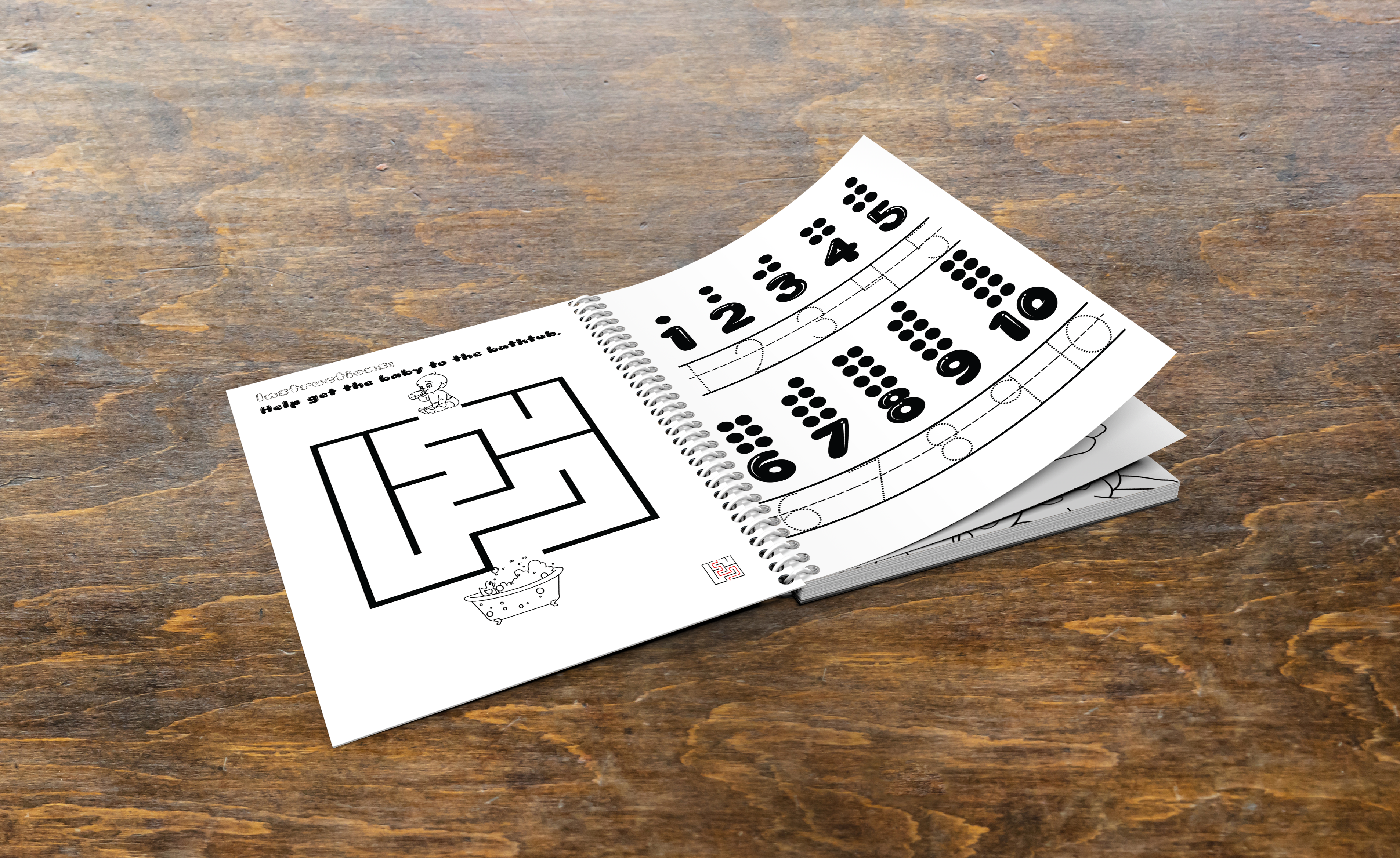 Printable Kids Activity Book