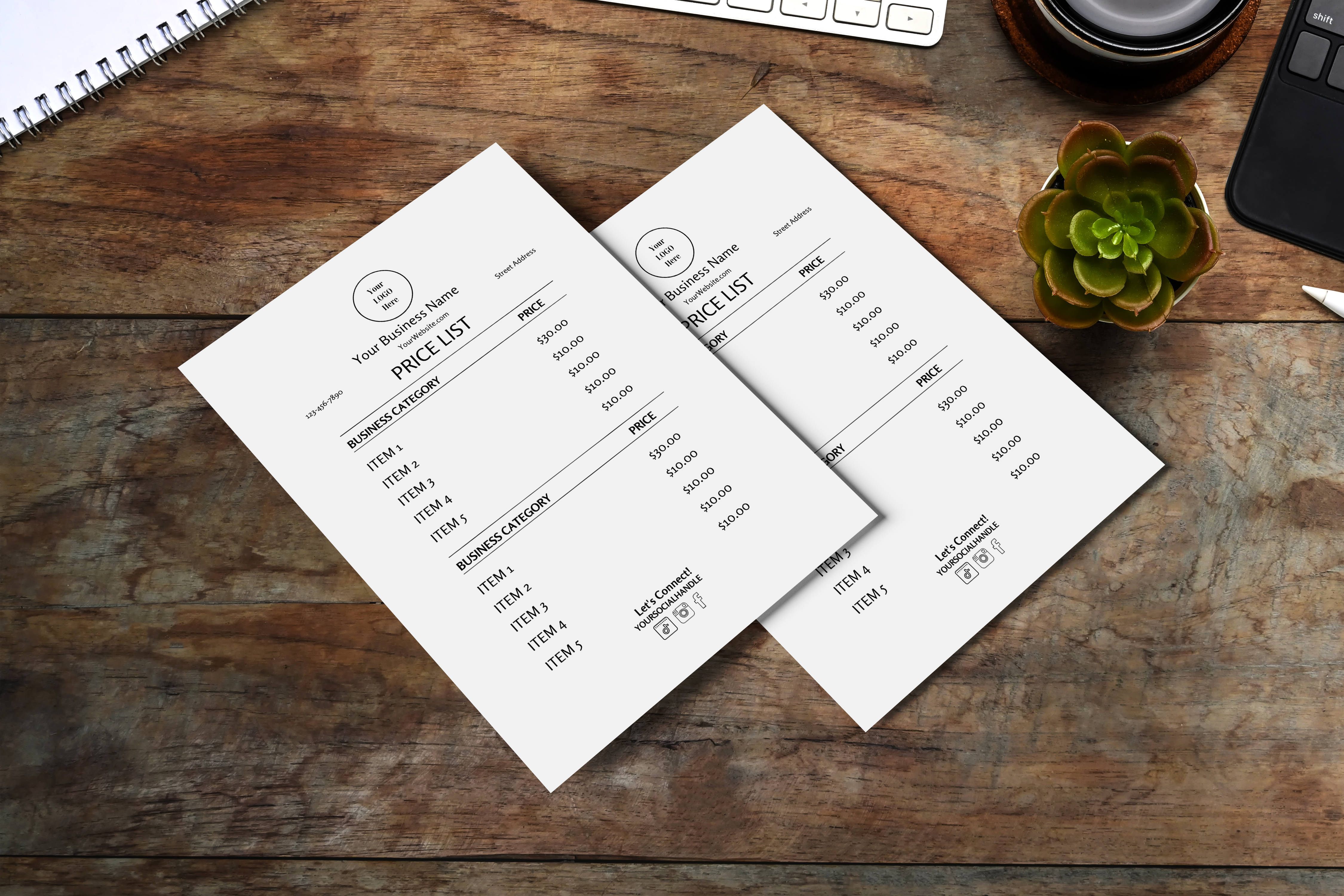 Minimal Professional Business Stationery Bundle