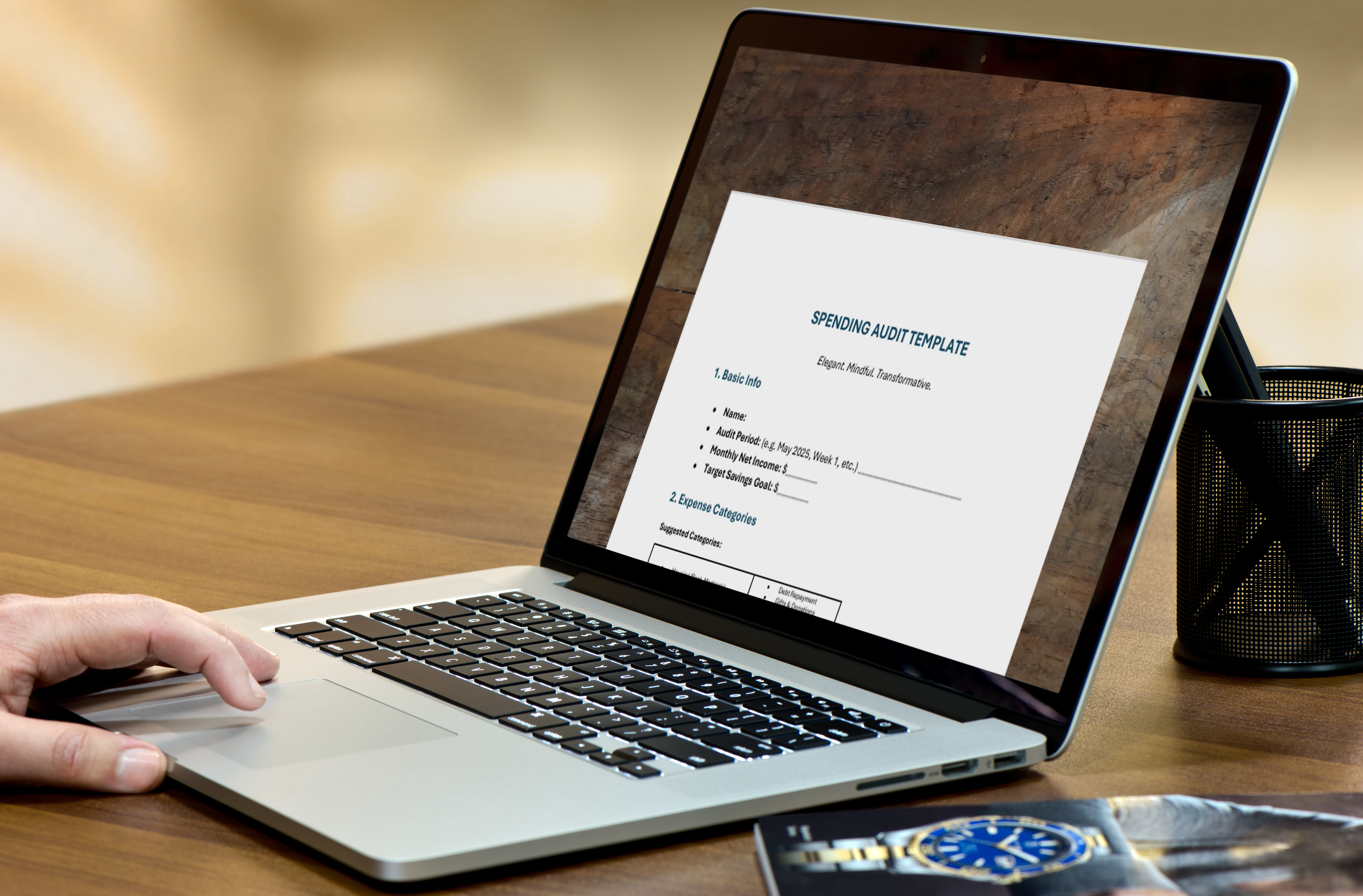 FREE Spending Audit Template
