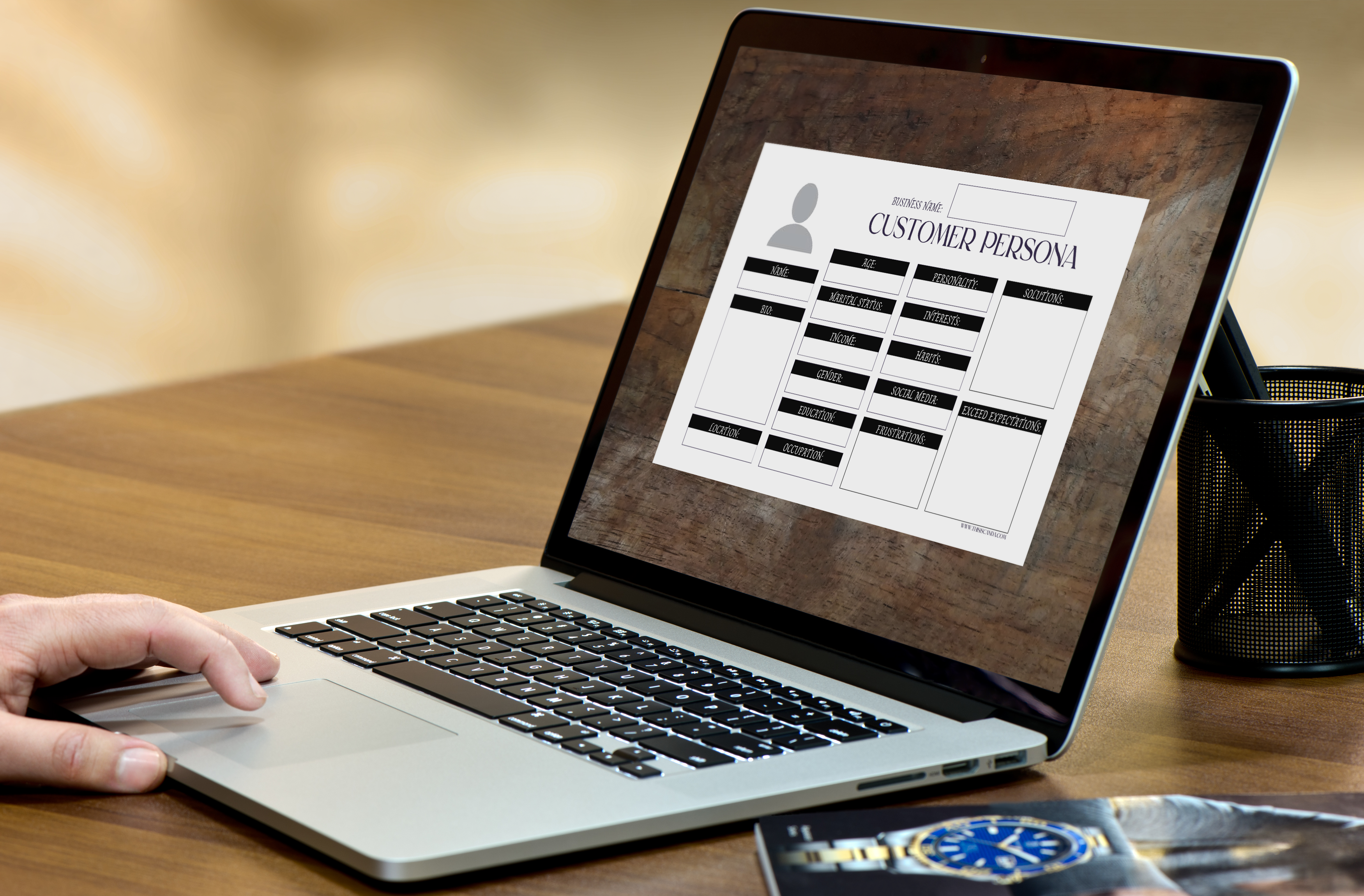 Free Business Customer Persona Template